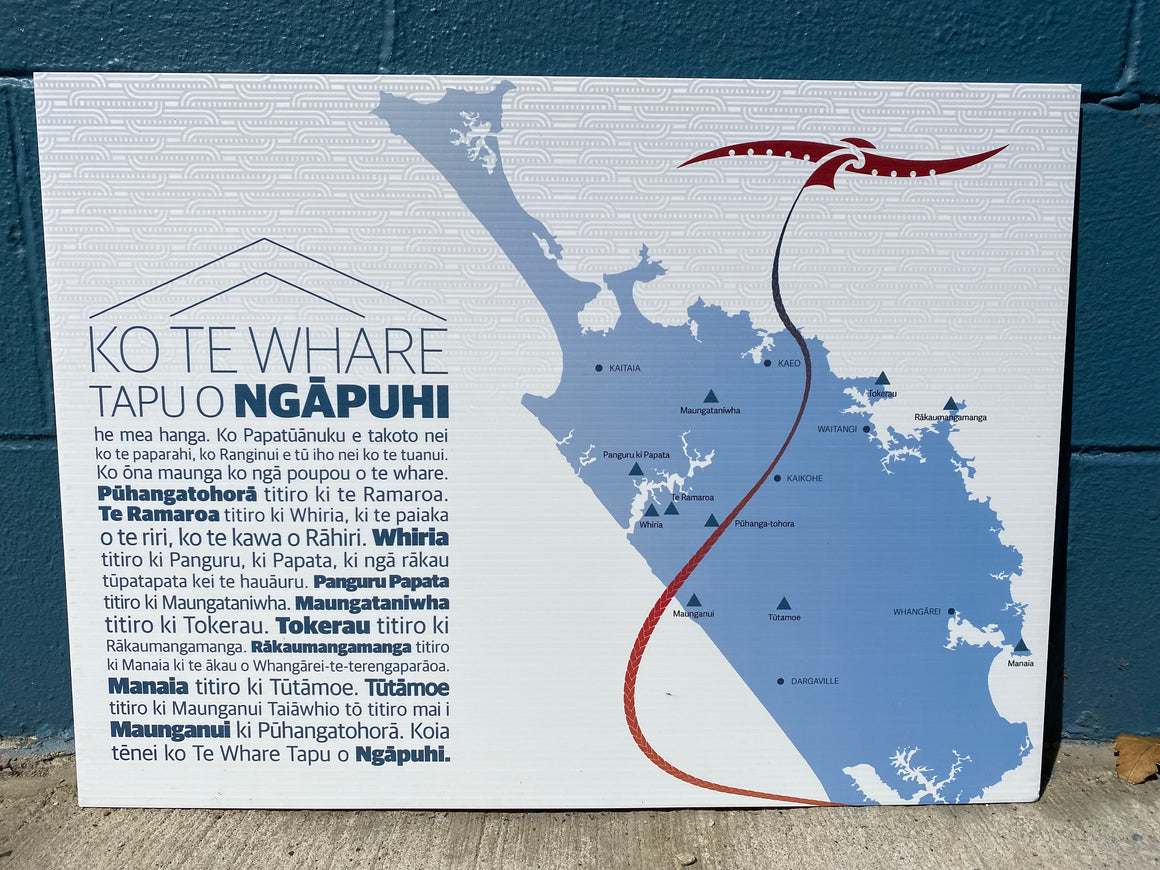 Ngāpuhi Poster Boards